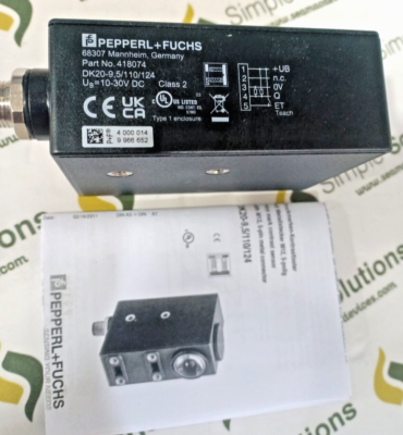 PEPPERL+FUCHS DK20-9,5/110/124 DK2095110124 COLOR MARK
