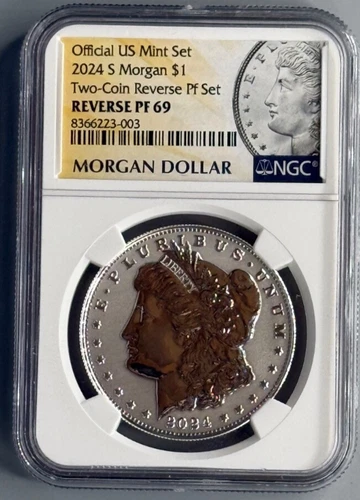 2023-S Proof $1 Morgan Silver Dollar NGC PF69 Reverse