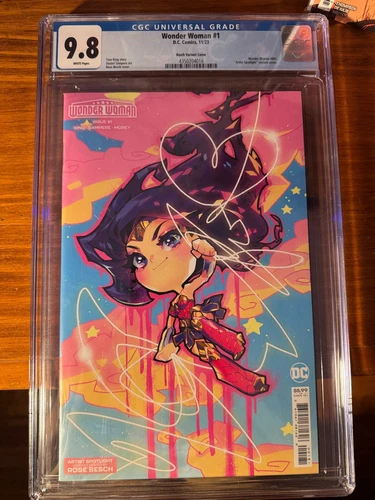 Wonder Woman #1 Rose Besch Variant CGC 9.8