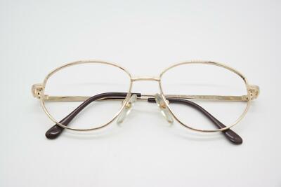 Lunettes Vintage Nigura 832 - Monture Or Beige Ovale, Neuves Sans étiquette