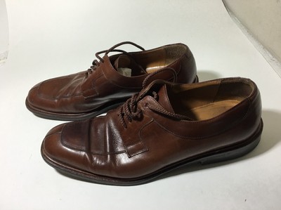 Mezlan Fiore Dress Shoes MENS 8.5 M Black Leather Split Toe‎ Lace Up Oxfords Mezlan Fiore Brown Leather Lace Up Split Toe Oxford Shoes  main image 4