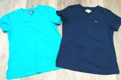 teal colored women's tops