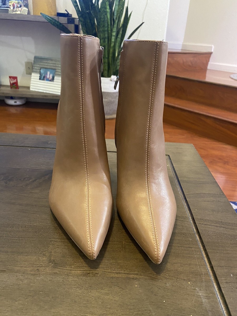 NWOB Nine West 9X9 Technology Farrah Leather Bootie Size 7