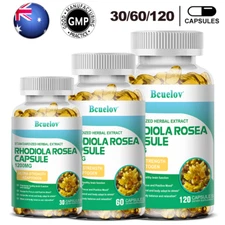 Rhodiola Rosea Capsules - Mind and Body Balance and Relaxation,Addresses Stress
