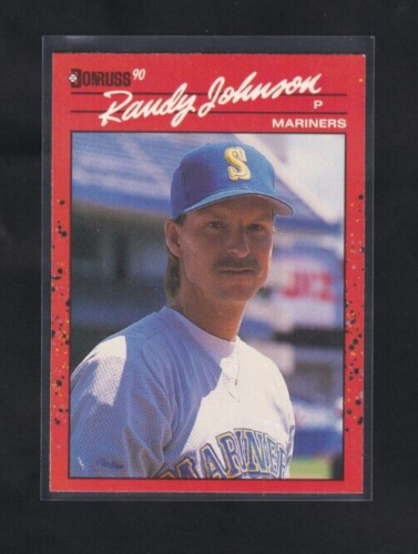 Randy Johnson 1990 Donruss Error - Non after Inc - Seattle Mariners HOF - Photo 1 sur 2
