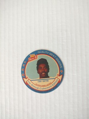 1988 King-B Collector's Edition Discs Food Issue Tony Gwynn #5 HOF (PWE)