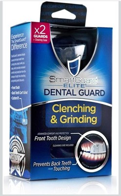Smart Guard Elite Dental Guard - Clenching & Grinding 2 Guards + Travel Case