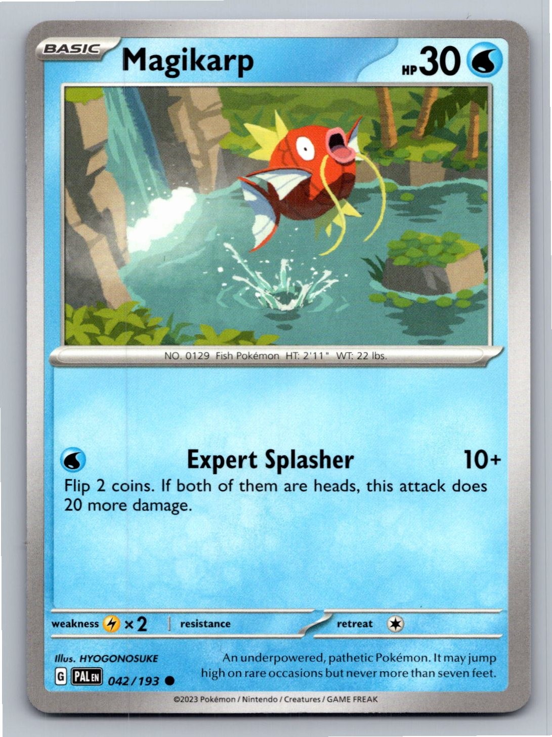 Magikarp 042/193 Common Paldea Evolved Pokemon Near Mint