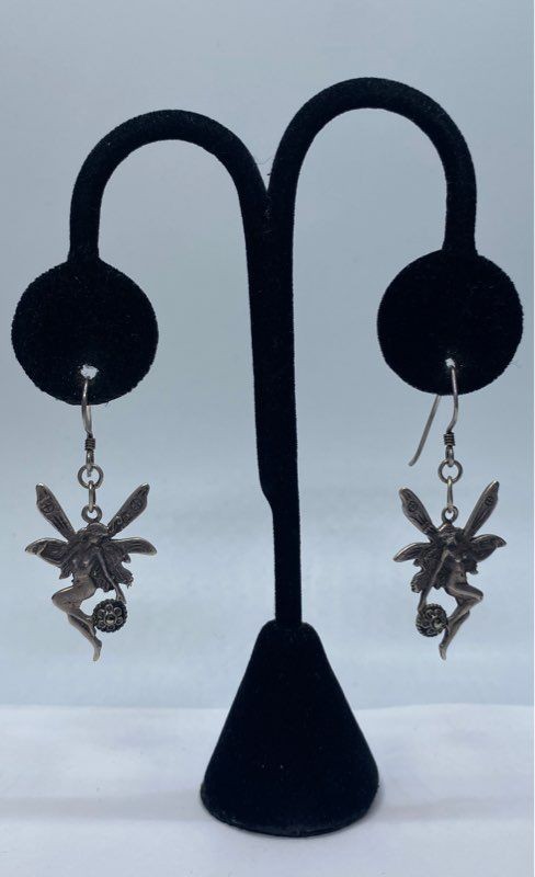 Sterling Silver Assorted Earrings/Ring/Bracelet J… - image 2