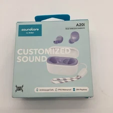 Soundcore A20i True Wireless Earbuds 8H Playtime Bluetooth Free Shipping NIB