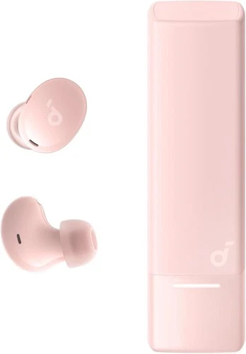 Soundcore by Anker A30i Earbuds - Lipstick Design, ANC, 15 hr Battery (Pink) - product listing photo
