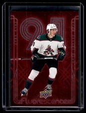 2024-25 Upper Deck Series 2 Fluorescence Red Josh Doan #F-16