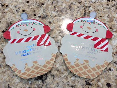 Spalife Brightening Holiday Facial Mask Cherry Snowcone 2 Pack