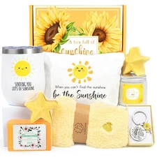 Get Well Soon Gift Baskets for Women, 9pcs Care Package for Women, After Surg...