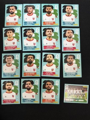 2026 FIFA World Cup Panini丨Jordan National Team丨Stickers Player Collection