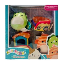 Micromallows Squishmallows All Aboard The Squish Train Tristan Lucienne 4 Pack