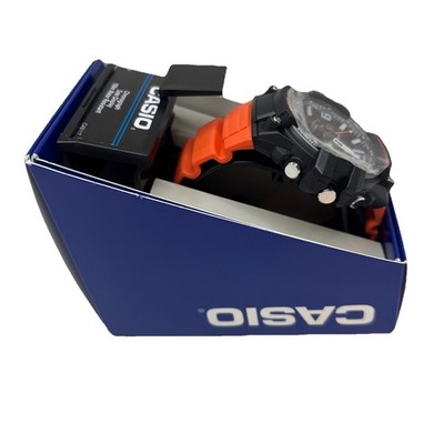 Casio Men's Watch G Shock CAS117 Orange 100m Water Resistance | eBay