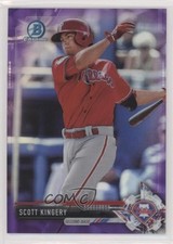 2017 Bowman Chrome Prospects Purple Refractor 192/250 Scott Kingery #BCP174 0c6