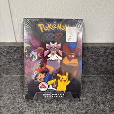 Pok mon XY Mega 3-Movie Collection DVD New/Sealed FREE SHIPPING  SLIPCOVER