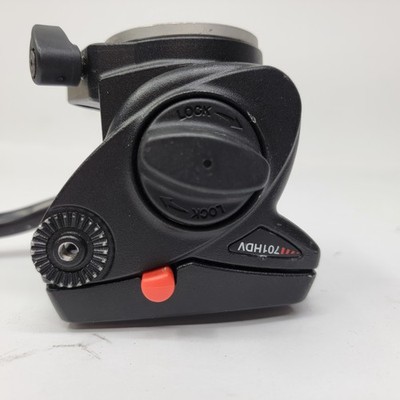 Manfrotto 701HDV Fluid Video Head for DSLR Camera Tripods - Smooth Pan/Tilt
