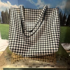 hound Tooth Tote