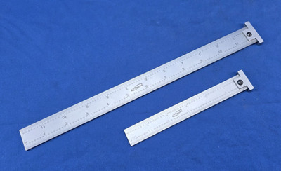 Pair of iGaging Hook Rules 6'' and 12'' Excellent Clean Condition