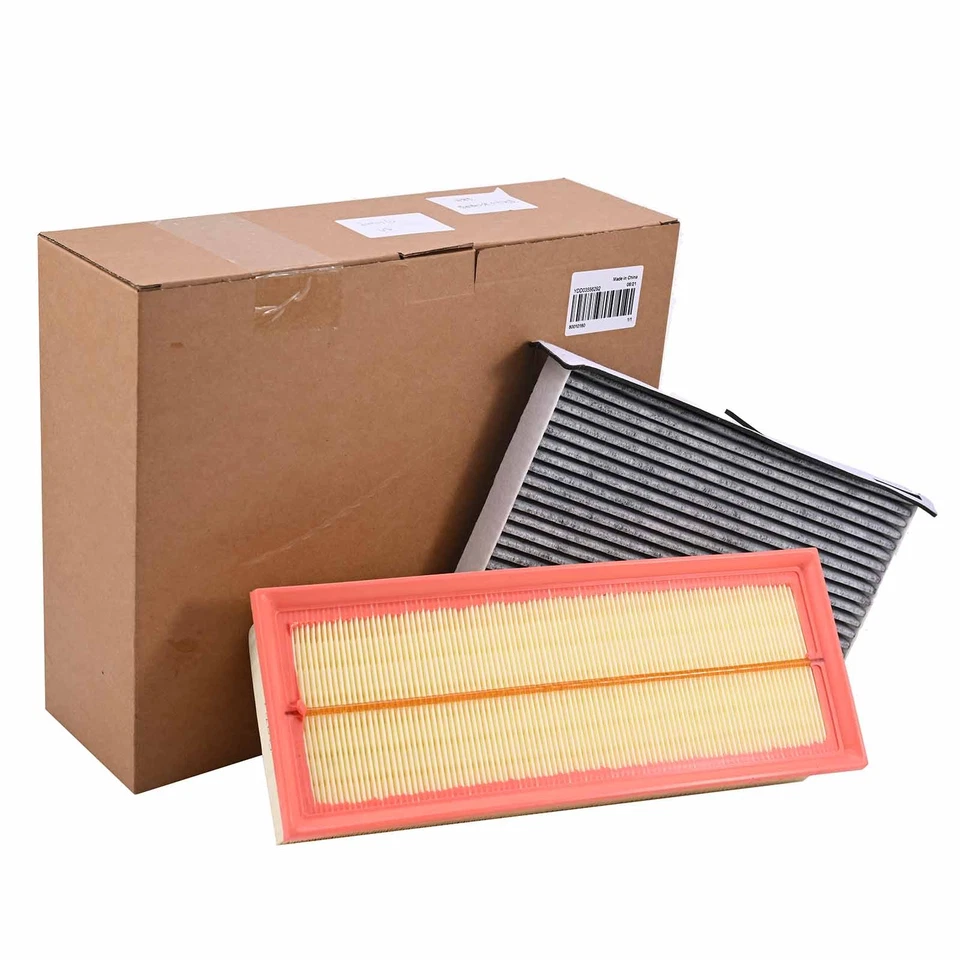 Air Cabin Filters (2 Total) Kit For Volkswagen Jetta Passat Tiguan Beetle CC GTI Foto 2 de 4