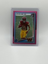 2025 Panini Donruss - Rated Rookie Jaylin Lane #335 Optic Preview Pink Prizm RC