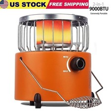 2-in-1 9000 Btu Portable Propane Heater With Handle Outdoor Heater Gas Stove 2-in-1 9000 Btu Portable Propane Heater With Handle Outdoor Heater Gas Stove