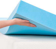 4 Inch Mattress Topper Memory Foam Twin Mattress Pad Bed Topper Ventilated High