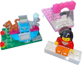 LEGO Friends Vet Clinic 41085 EUC Set/99% Complete/Manual/No Box + Extras