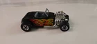 Vintage 1975 Hot Wheels Redline  Street Rodder 32 Ford Black with Flames HK 1:64
