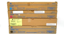 Genuine Konica Minolta BizHub C454, C554, TN512 Color Toner Set New!