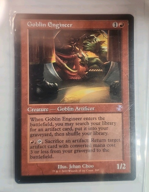 Goblin Engineer Time Spiral Remastered Illustration Jehan Choo Condition Is Mint
