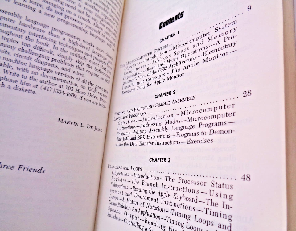 APPLE II -- APPLE II ASSEMBLY LANGUAGE (BLACKSBURG - BUCH) #2EN - Bild 2 von 4