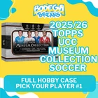 Lionel Messi-25/26 Topps UCC Museum Collection Soccer- Hobby Case Break #1