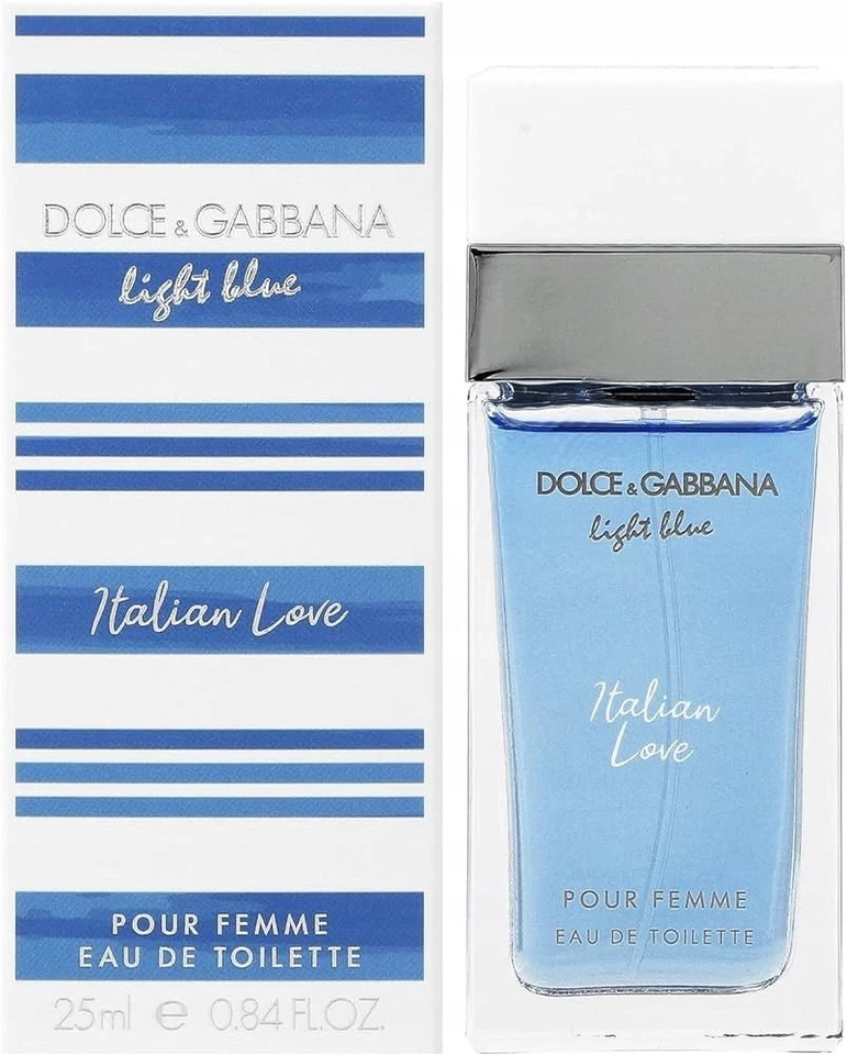 ⭐⭐ Dolce&Gabbana Light Blue Italian Love EDT 25ml Eau de Toilette Neu OVP 💎 - Bild 1 von 1