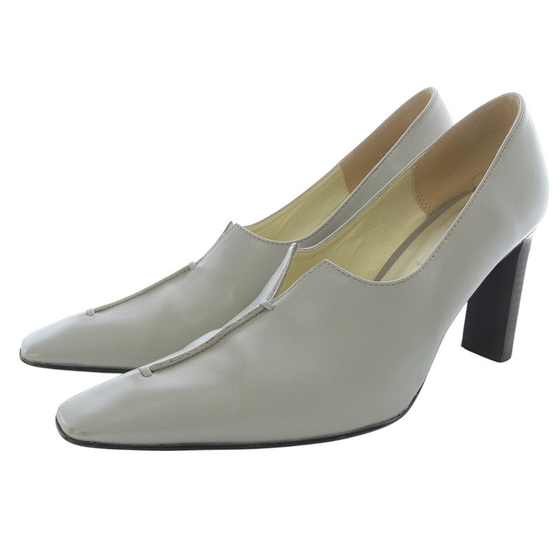 Ameri Vintage Lady Cut Pumps Square Toe Pumps Hig… - image 1