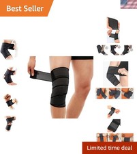 Breathable Elastic Compression Wrap for Ankles - Optimal Support in Sports