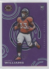 2021 Panini Chronicles Dynagon Rookies Purple Prizm 99/199 Javonte Williams 0o9k