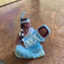 Vintage Deetail Britain Wild West American Indian Mother And Baby Hong Kong