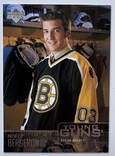 2003-04 Upper Deck Patrice Bergeron Young Guns RC Rookie #204
