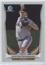 2014 Bowman Draft Top Prospects Chrome Clayton Blackburn #CTP-83 y0i