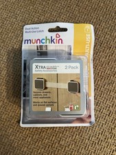 Munchkin Xtraguard Child Safety Cabinet Locks, Double Locking Latches New