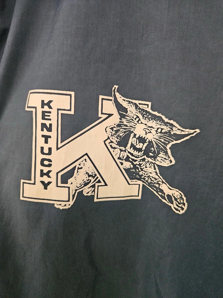 Jaqueta Vintage Anos 70 Kentucky Wildcat Sportsmaster Primeiro Logotipo - Imagem 2 de 4