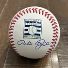 Pete Rose Signed HOF Logo Baseball Beckett BAS