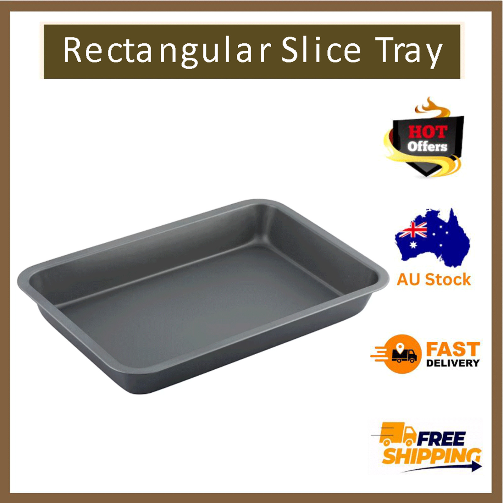 Non-stick Roast Pan Lasagna Brownie Baking Tray Cake Dish Baking Pan Baking Tray