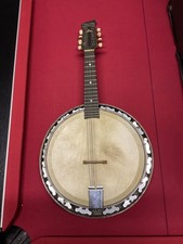 Vintage 8 String Banjo  Melody Major - Free Uk Posting