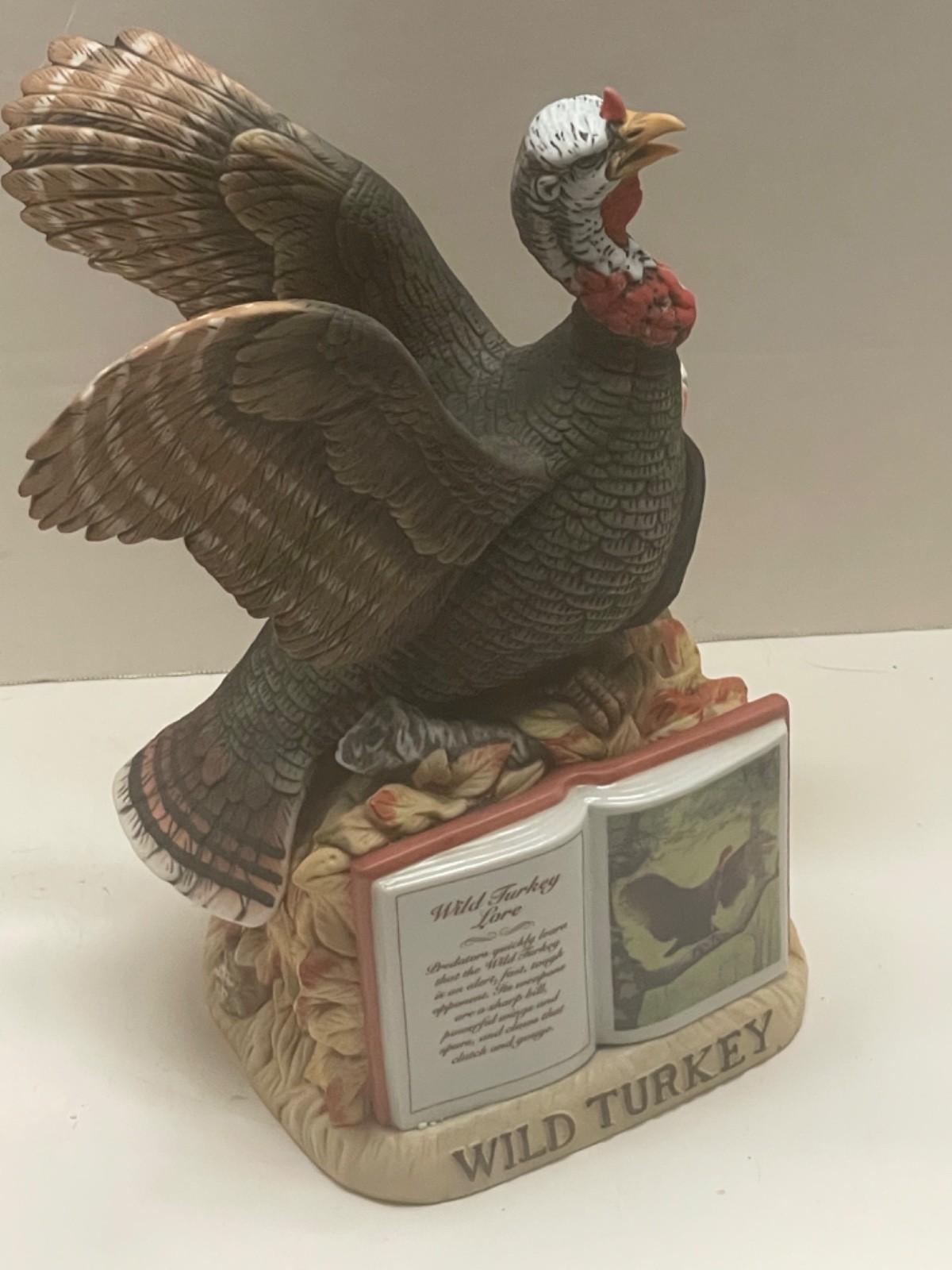 Austin Nichols 1982 Wild Turkey Decanter - Lore Collector Series II, No. 4 Empty