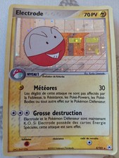 Carte Pokémon ELECTRODE 5/101 EX Légendes Oubliées VF FR